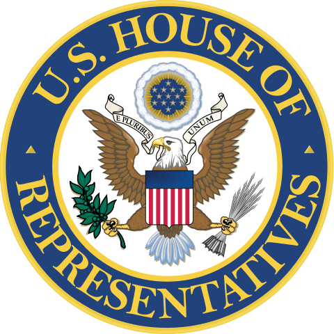 US House of Representatives US House of Representatives logo